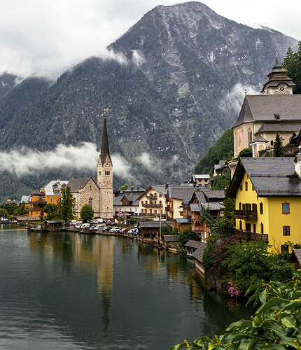 Visit the Instagram-famous town of Hallstatt